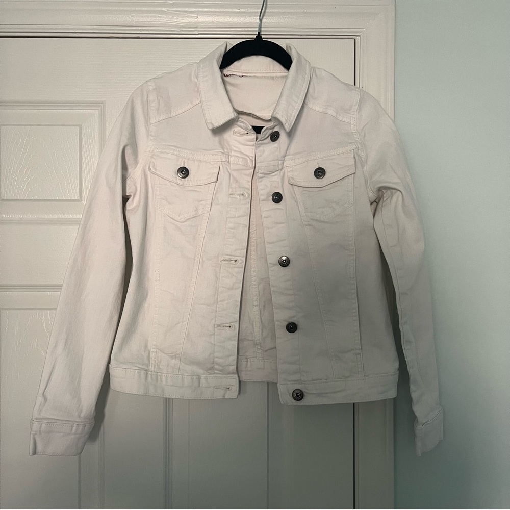 Wrangler White Denim Jacket
